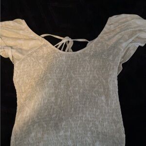 Elegant Cream Women's Top